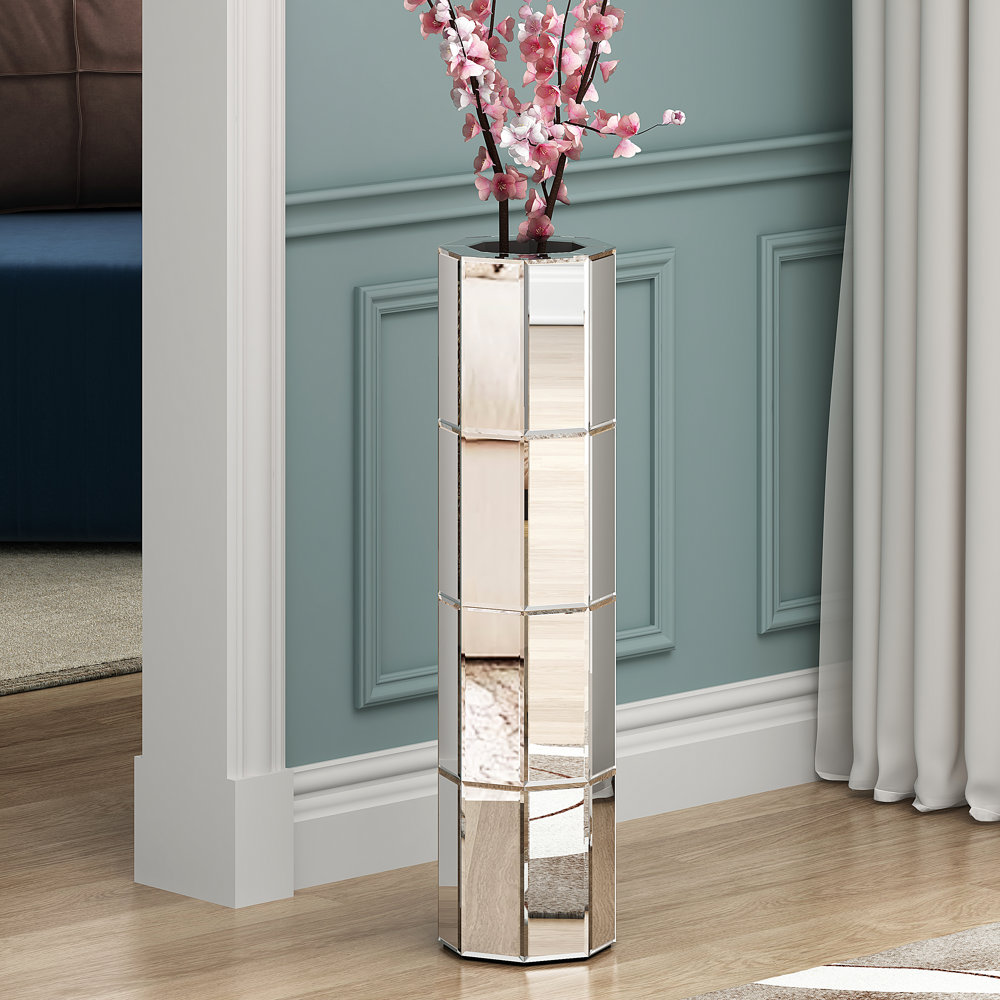 DeGrailly Handmade Glass Floor Vase