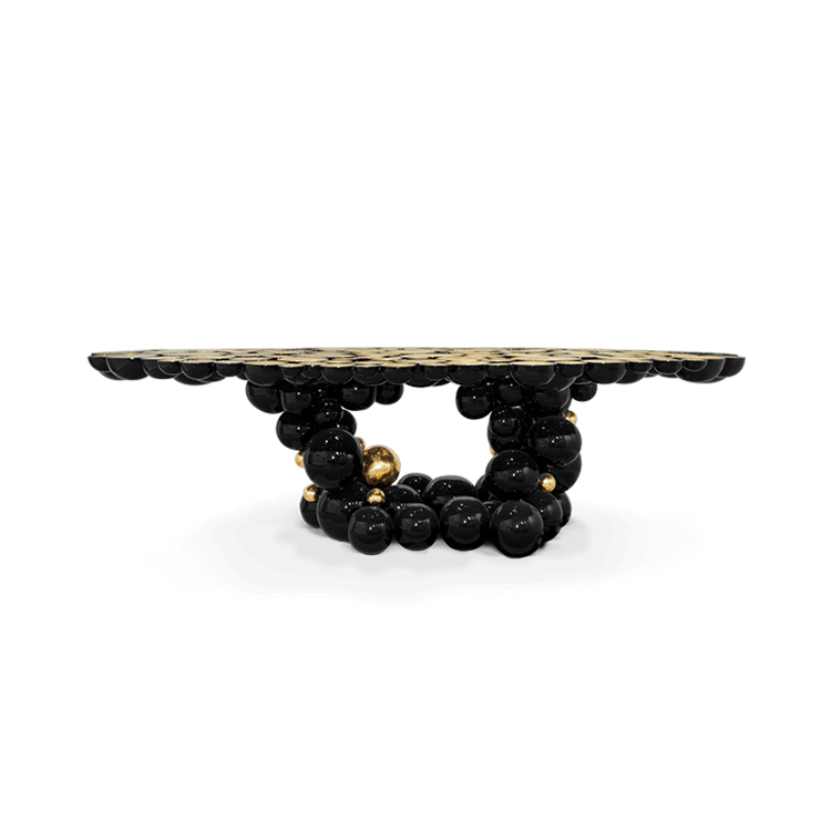 NEWTON BLACK DINING TABLE