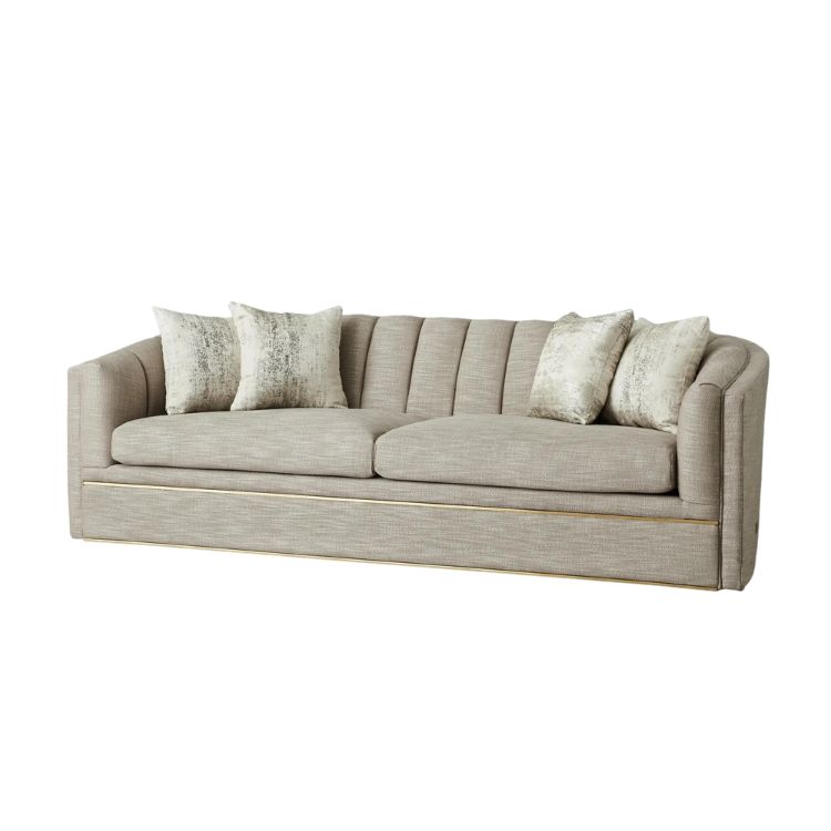 Sheppard Woven Fabric 3-Seater Sofa